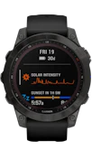 Garmin Fenix 7X Sapphire Solar Black Titanium image