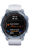 Garmin Fenix 7X Sapphire Solar Mineral Blue Titanium image